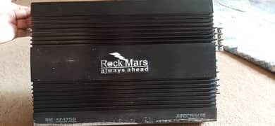 Rock Mars Amplifier 4 Chanel 
Urgent Sale