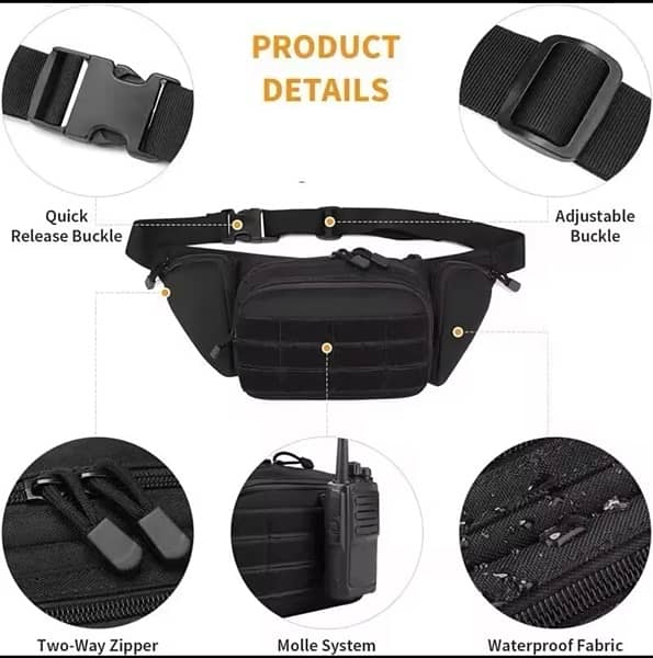 Waist Bag and Shoulder Travel Bag 2