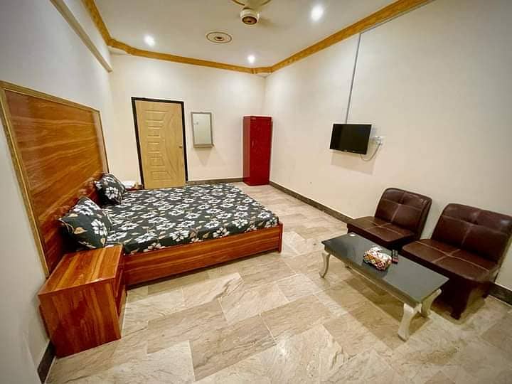 Guest house for rent in Gulistan e Johar Near Darul sehat 3