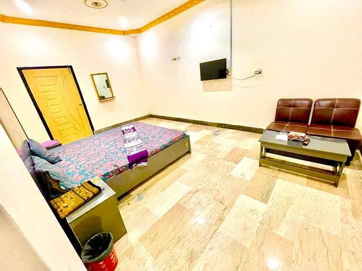 Guest house for rent in Gulistan e Johar Near Darul sehat 4