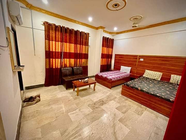 Guest house for rent in Gulistan e Johar Near Darul sehat 6