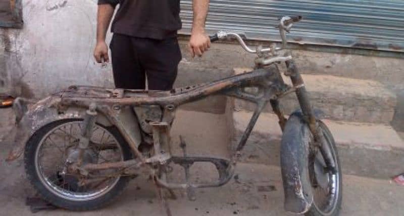 Honda 175cc Restoration in process 1