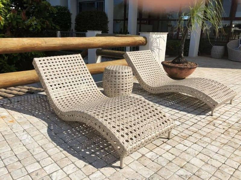 Outdoor indoor Rattan garden, dining, caffe, restaurants, ballconi set 13