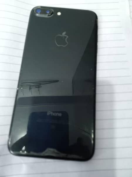 iphone 7 plus golden and black clr lush condition 11