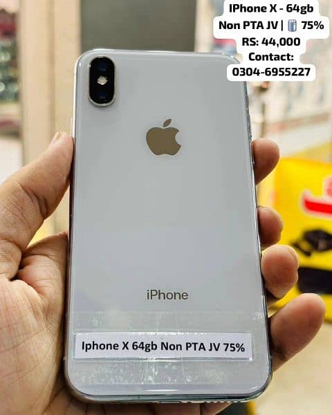 *iPhone X 64gb*
JV Non PTA | 0