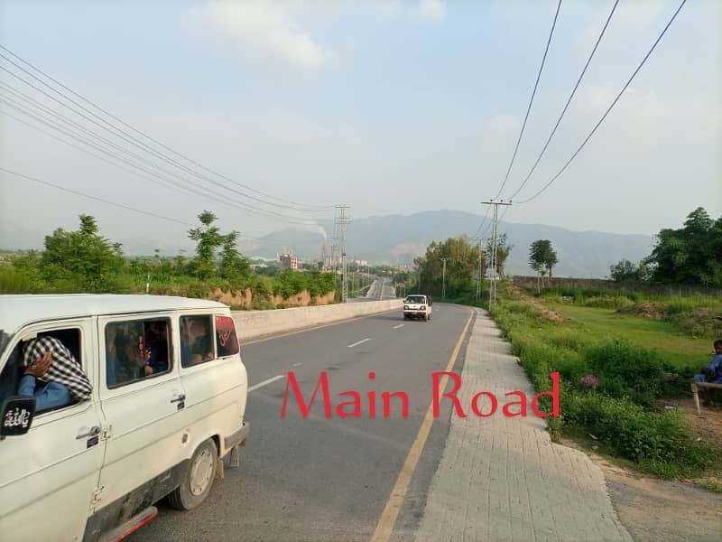 2 Kanal Semi Commercial Plot For Sale Front On KOti Nehar Road Haripur 1