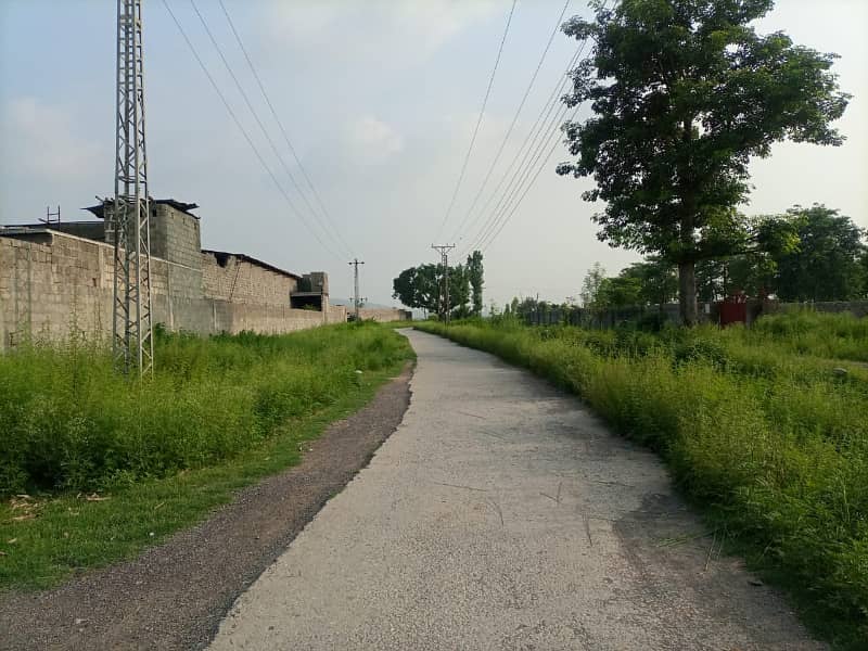 2 Kanal Semi Commercial Plot For Sale Front On KOti Nehar Road Haripur 8