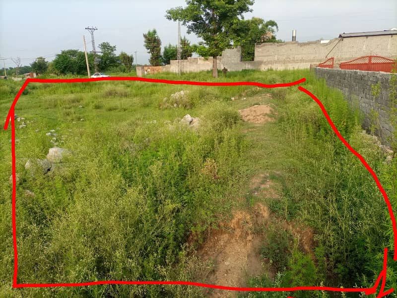 2 Kanal Semi Commercial Plot For Sale Front On KOti Nehar Road Haripur 9