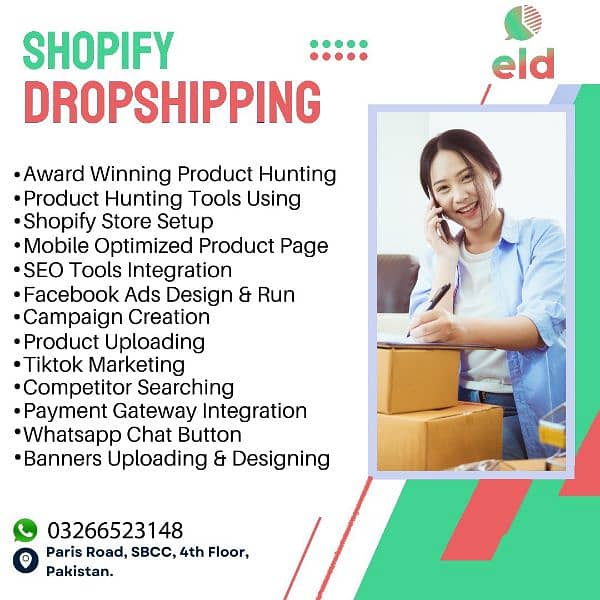 I will help you to create your Professional Dropshipping store 0