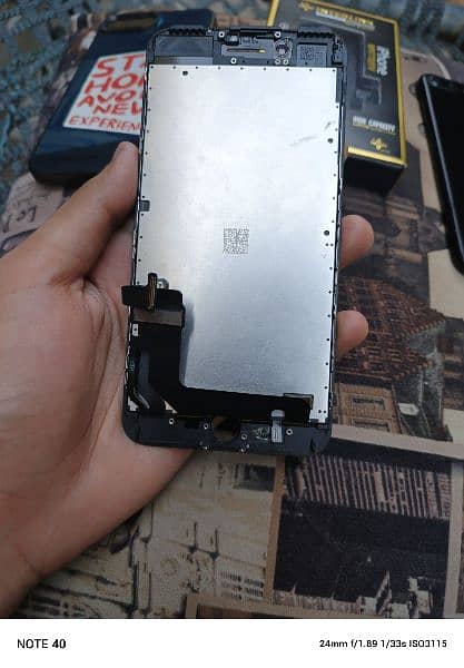 iphone 7plus bypass with battery+ extra panel 3