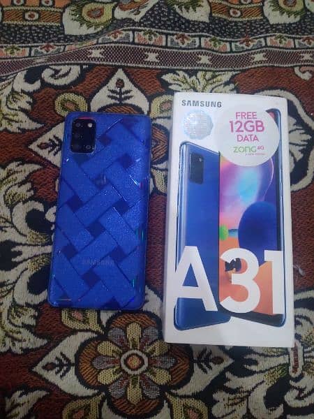 SAMSUNG A31 MOBILE 4/128 GB with Box no open no repair . 03126566218 11