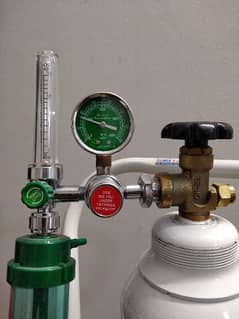 Oxygen Cylinder and Oxymeter for sale