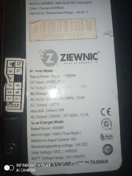 ziewnic 3kw solar inverter 4000 pv spot 0