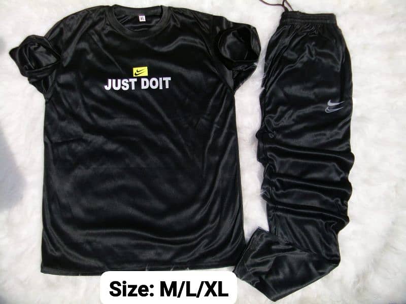 Just Do it Printed Track Suit For Men 3