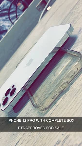 IPHONE 12 PRO (128GB)  WHITE 1