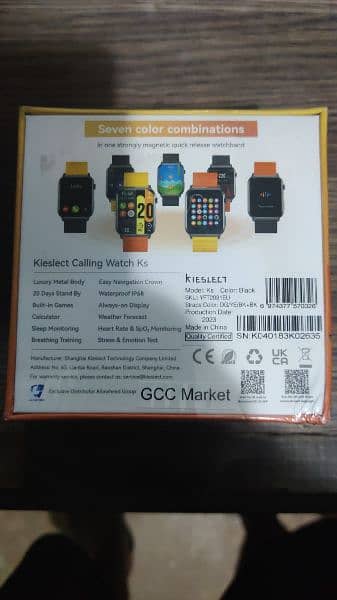 Kieslect KS calling smart watch 1.78" amoled display 2