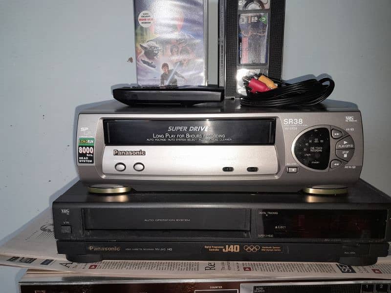 Panasonic vcr sr38 and j40 100% ok 4