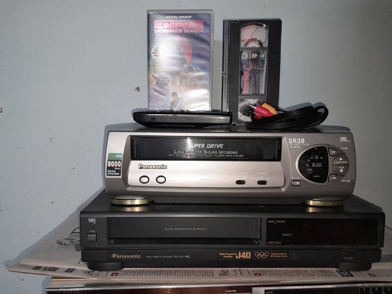 Panasonic vcr sr38 and j40 100% ok 5