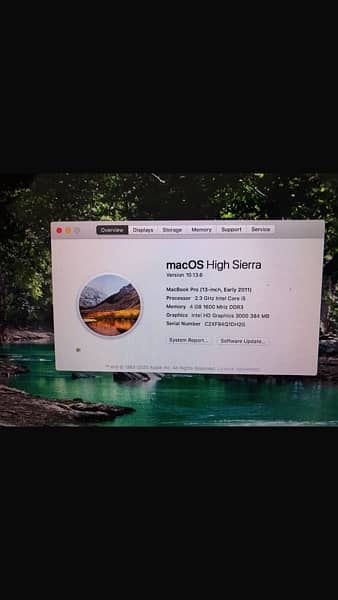 macbook pro 2011 4 gb rom 500 gb hard 2