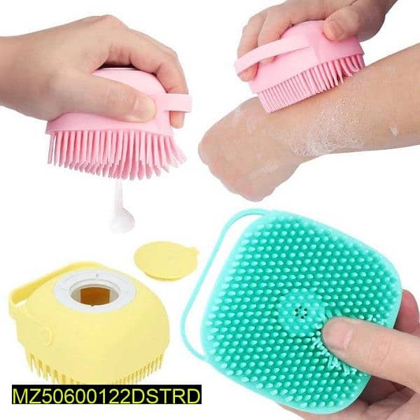 Bath Silicone Brush - Baby Bath Silicone Soft Brushes 0