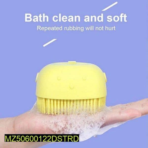 Bath Silicone Brush - Baby Bath Silicone Soft Brushes 2