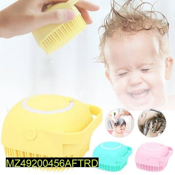 Bath Silicone Brush - Baby Bath Silicone Soft Brushes 3