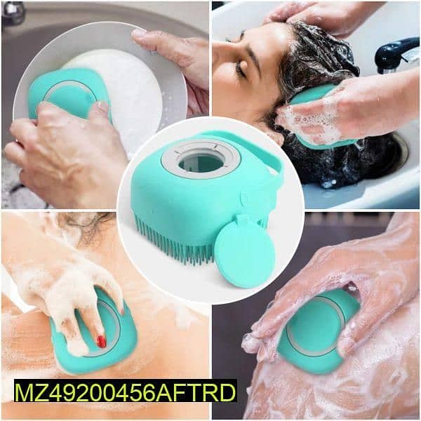 Bath Silicone Brush - Baby Bath Silicone Soft Brushes 4