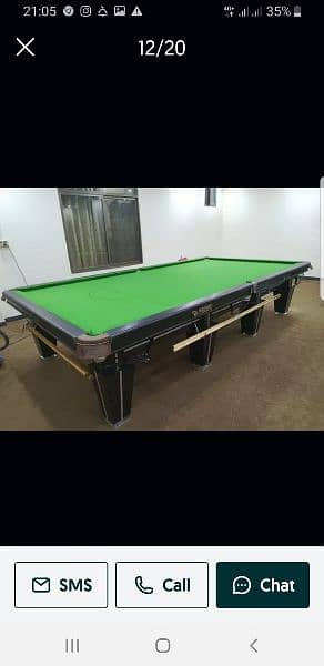 Snooker table & New 6