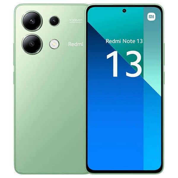 Redmi Note 13 Mint Green 8GB RAM 256GB ROM 0