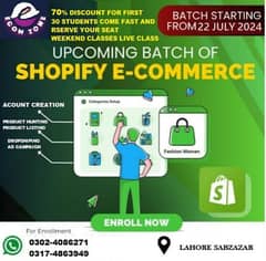 Shopify Dropshipping Course Online & onsite