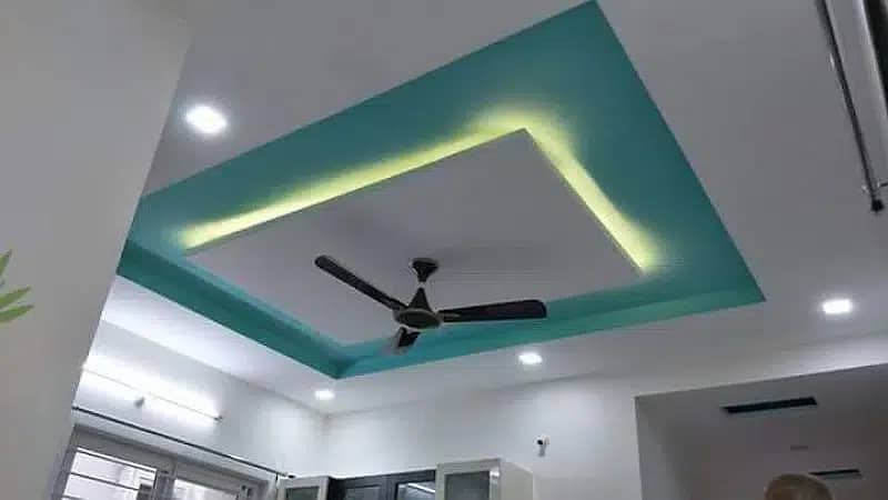 pop ceiling and gypsum partition and false ceiling 0