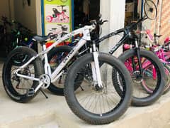 FAT TYRE MOUNTAIN BIKE 26" SIZE