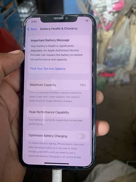 iPhone XS 64GB NON PTA 79 health all ok 10/9 without box fix price 8