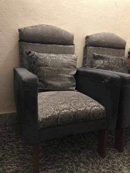 Grey Color Sofa Set for sale in New Condition 1