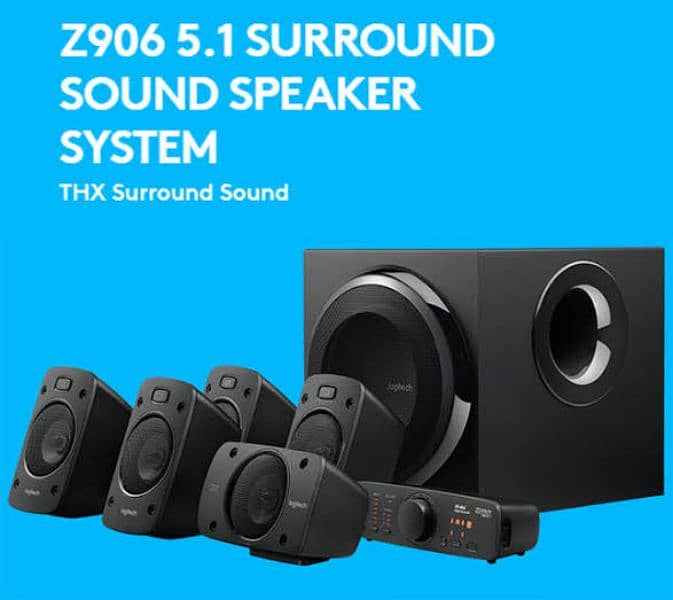 Logitech Z906 Speakers 0