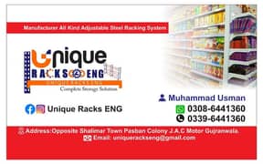 Super Store Racks . . Contact Us - 0308-6441360