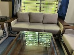 Sofa set sofa with Centre table,2side table/7 Seater(luxury)\furniture
