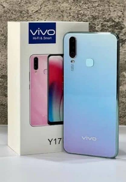 vivo y17 8GB 256GBwith neat clean condition 0