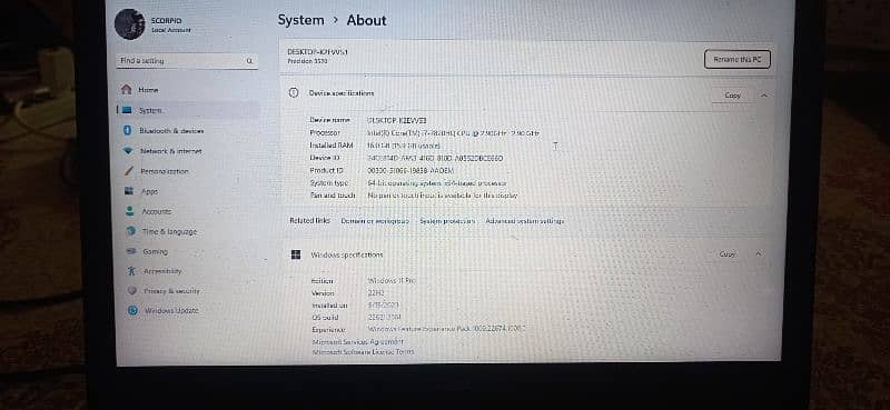 DELL PRECISION 3520 CORE I7 7TH GEN WITH NIVIDIA M620 2GB GPU 2