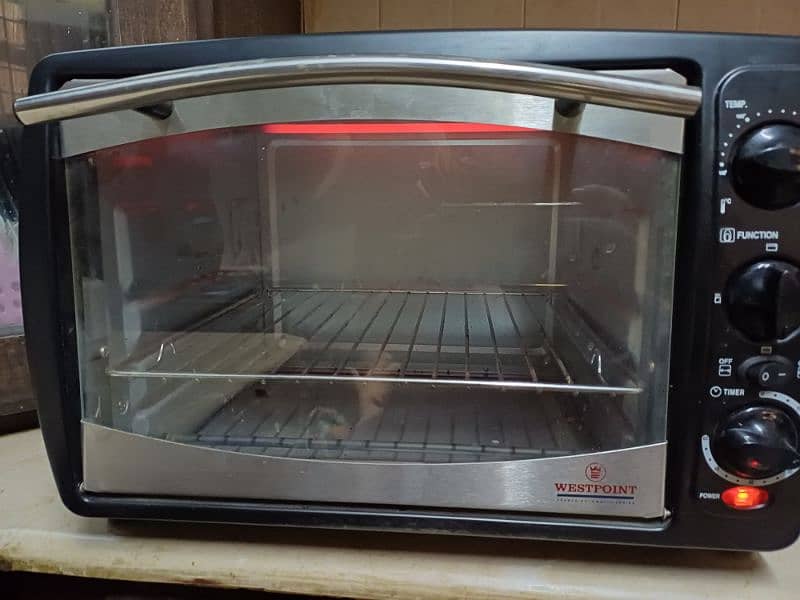 Westpoint toaster oven (Grill and Baking)  model WF 2310 RK 8