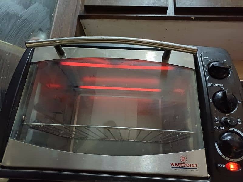 Westpoint toaster oven (Grill and Baking)  model WF 2310 RK 9