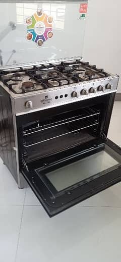 cooking range in good condition. only 2 months used