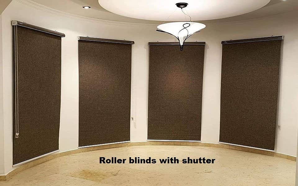 Roller blinds Remote control blinds Black out, Sun heat block blinds 0