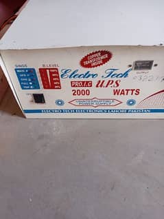 Electro Tech UPS 2000 WATTS