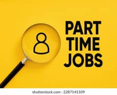 part-time/full-time job available in Lahore 03084237137