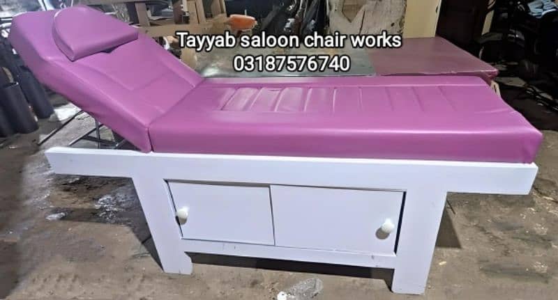 Saloon Chair/Parlour Chair/Hair Wash Unit/Pedicure Manicure/Facial Bed 3