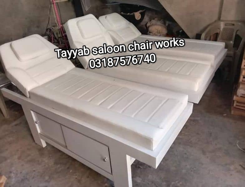 Saloon Chair/Parlour Chair/Hair Wash Unit/Pedicure Manicure/Facial Bed 4