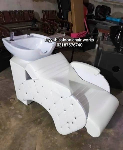 Saloon Chair/Parlour Chair/Hair Wash Unit/Pedicure Manicure/Facial Bed 8