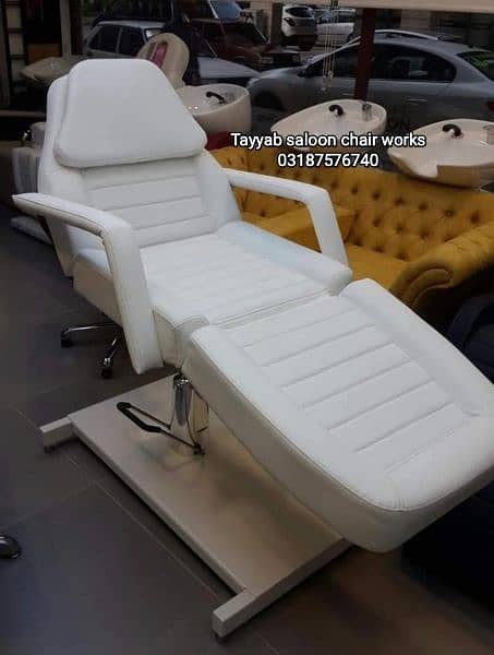 Saloon Chair/Parlour Chair/Hair Wash Unit/Pedicure Manicure/Facial Bed 15