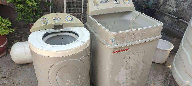 washing machine and spiner 0